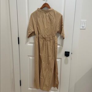 Tan Maxi Dress